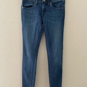 Burberry Dark Blue Low-Rise Skinny Jeans Size 26